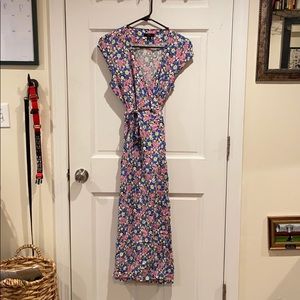 J.Crew colorful midi dress